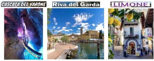 Gita 2 giorni Riva del Garda/Cascate del Varone/Limone