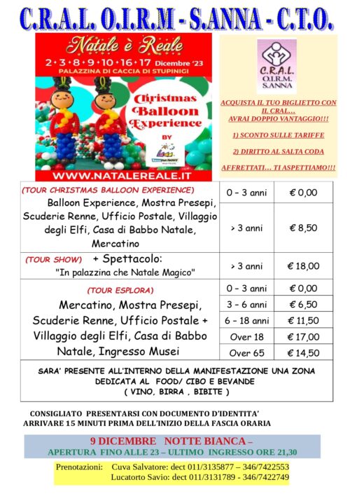 Natale è Reale a Stupinigi
