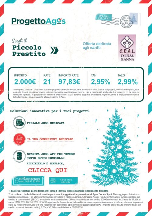 Piccolo Prestito Agos