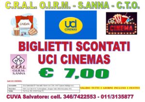 Biglietti UCI CINEMAS